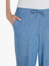 Load image into Gallery viewer, Liverpool Relaxed Chambray Trouser
