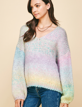 Load image into Gallery viewer, Rainbow Row Sweater
