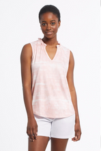 Load image into Gallery viewer, Tribal Sleeveless Top with Frill
